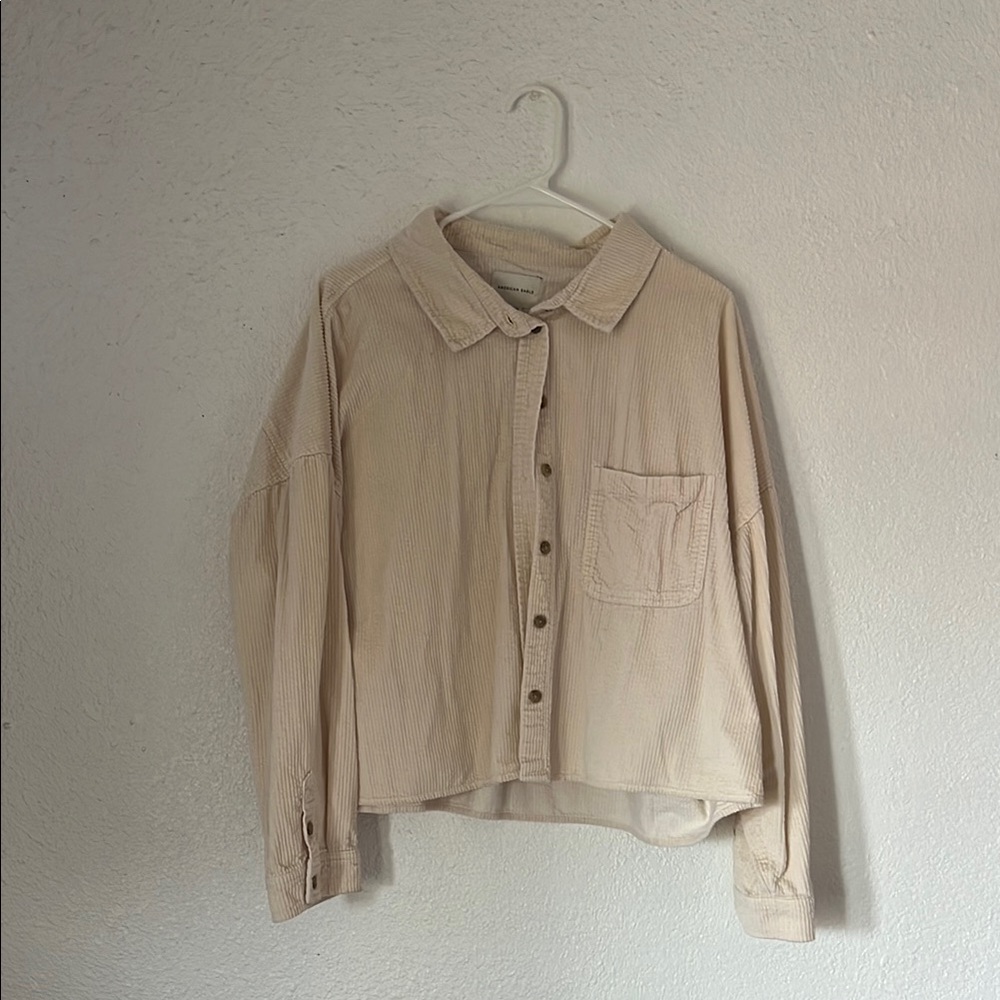 AE Cropped Corduroy Jacket